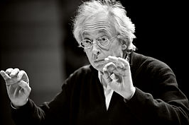 Philippe Herreweghe dirigeert het Collegium Vocale, maart 2011