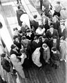 Immigrants from Germany arriving at the port of Jaffa in 1933