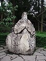 The statue in Zhuge Liang's temple, Chengdu, China