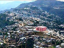 View of Nagaland's Land of Clouds and Handicrafts.