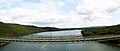 L'Aulne maritime et l'ancien Pont de Térénez (1951) vu du nouveau Pont de Térénez (2011) 1