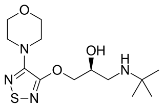 <span class="mw-page-title-main">Timolol</span> Chemical compound