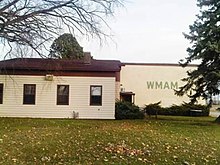 WMAM radio station in 2011. WMAM Radio Station.jpg