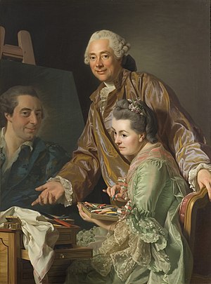 Alexander Roslin and Marie Suzanne Giroust