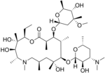 Thumbnail for File:Azithromycin.png