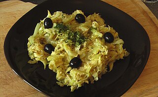 <span class="mw-page-title-main">Bacalhau à Brás</span> Portuguese salt cod dish