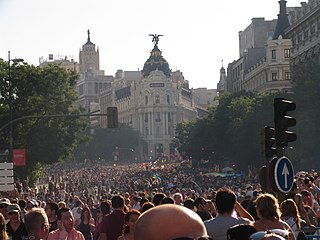 Madrid Pride Annual LGBT event in Madrid, Spain