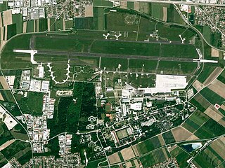 <span class="mw-page-title-main">Fürstenfeldbruck Air Base</span> Former German Air Force military airfield in Bavaria, Germany