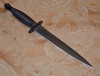 <span class="mw-page-title-main">Dagger</span> Short, pointed hand-to-hand weapon