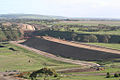 Geelong Bypass crossing of the Moorabool River under construction