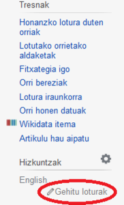 Klikatu "Gehitu loturak"