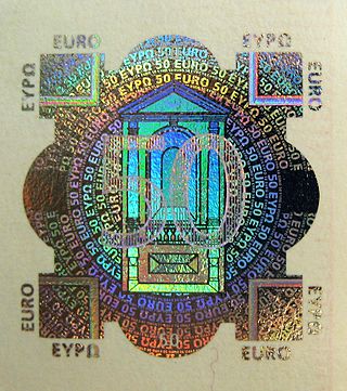 <span class="mw-page-title-main">Security printing</span> Field of the printing industry for banknotes and other security products