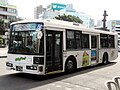 東日本大震災に伴う被災地支援として岩手県交通に譲渡された車両（元L-E406）