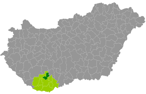 Localizarea districtului în cadrul județului și a țării