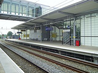 <span class="mw-page-title-main">Liverpool South Parkway railway station</span> Railway station in Merseyside, England