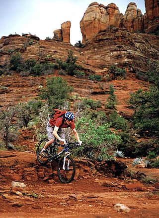 <span class="mw-page-title-main">Mountain biking</span> Bicycle sport