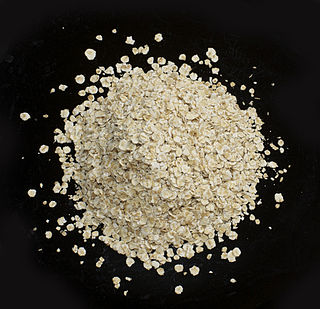 <span class="mw-page-title-main">Oatmeal</span> Preparation of oat groats through grinding, steel-cutting or rolling