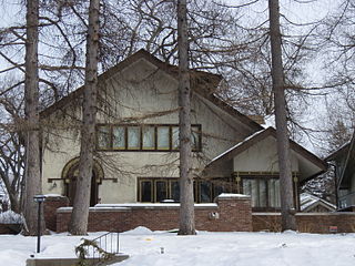 <span class="mw-page-title-main">Charles and Grace Parker House</span> Historic house in Minnesota, United States