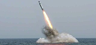 <span class="mw-page-title-main">Pukguksong-1</span> North Korean Submarine Launched Ballistic Missile