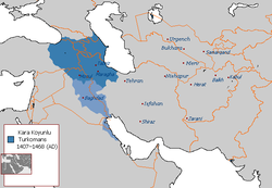 Location of Kara Kojunlu