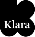 VRT Klara's current logo since 1 February 2008.