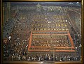 Cristóbal de Villalpando, View of the Plaza Mayor of Mexico city, 1695