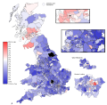 Labour to Conservative swing