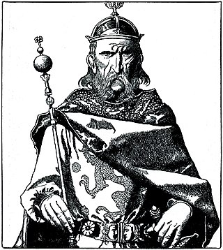 <span class="mw-page-title-main">Uther Pendragon</span> Father of King Arthur in Arthurian legend