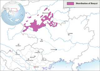 <span class="mw-page-title-main">Bouyei language</span> Northern Tai language of Southern China