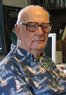 Arthur C. Clarke in 2005