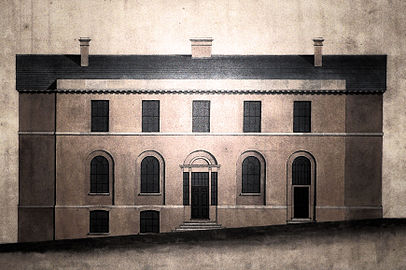 Custom Office, London Docks, 1811–1843