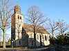 Außenansicht der Kirche St. Johannes in Dedinghausen