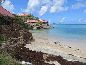 Plage de Saint-Jean met hotel Eden Rock