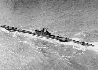 HMS <i>Tiptoe</i> (P332) British T-class submarine