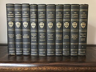 <i>Harvard Classics</i> 50-volume anthology of classic works from world literature