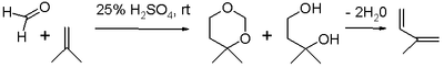 Scheme 3. Isoprene Prins reaction Isoprene Prins reaction.png