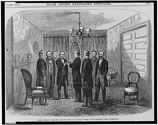 <span class="mw-page-title-main">Inauguration of Andrew Johnson</span> 3rd United States intra-term presidential inauguration