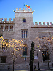 Torre de la Llotja de la seda.