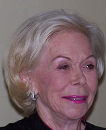 Louise Hay. Fotografía de abril de 2008