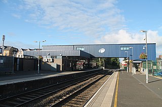 <span class="mw-page-title-main">Lurgan railway station</span> Railway station in County Armagh, Northern Ireland