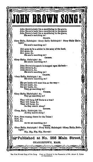 <span class="mw-page-title-main">John Brown's Body</span> United States marching song