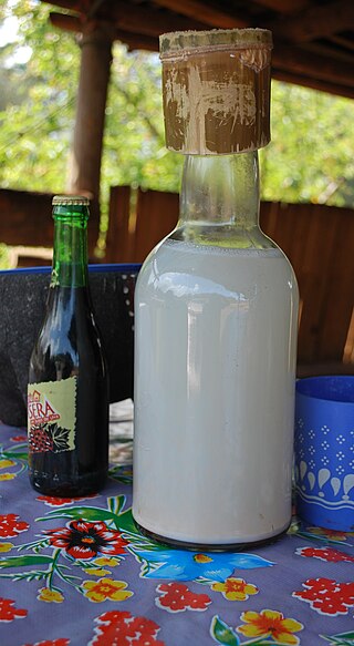 <i>Pulque</i> Alcoholic beverage made from agave