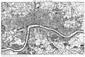 Image 40A detailed copy of John Rocque's Map of London, 1741–5 (from History of London)