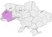 Location of the Archdiocese of Lviv