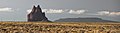 The Shiprock en de Chuska Mountains, een herinnering uit 1995