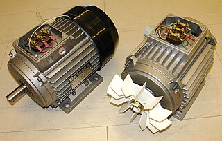 <span class="mw-page-title-main">Induction motor</span> Type of AC electric motor