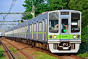 10-000型8次車 （2017年6月16日 京王讀賣樂園站）