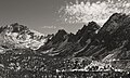 Kearsarge Pinnacles with University Peak (left)