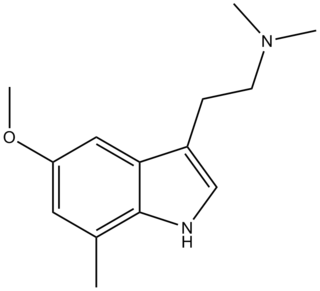 5-Methoxy-7,<i>N</i>,<i>N</i>-trimethyltryptamine Chemical compound