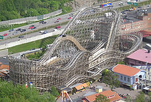 Balder roller coaster in 2006. Balder rollercoaster.jpg